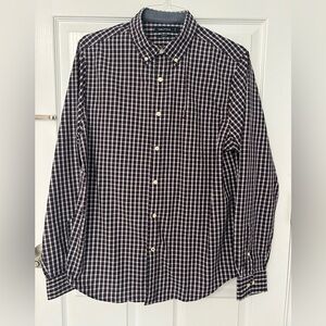 Men’s Nautica Long Sleeve Slim Fit Dress Shirt size large